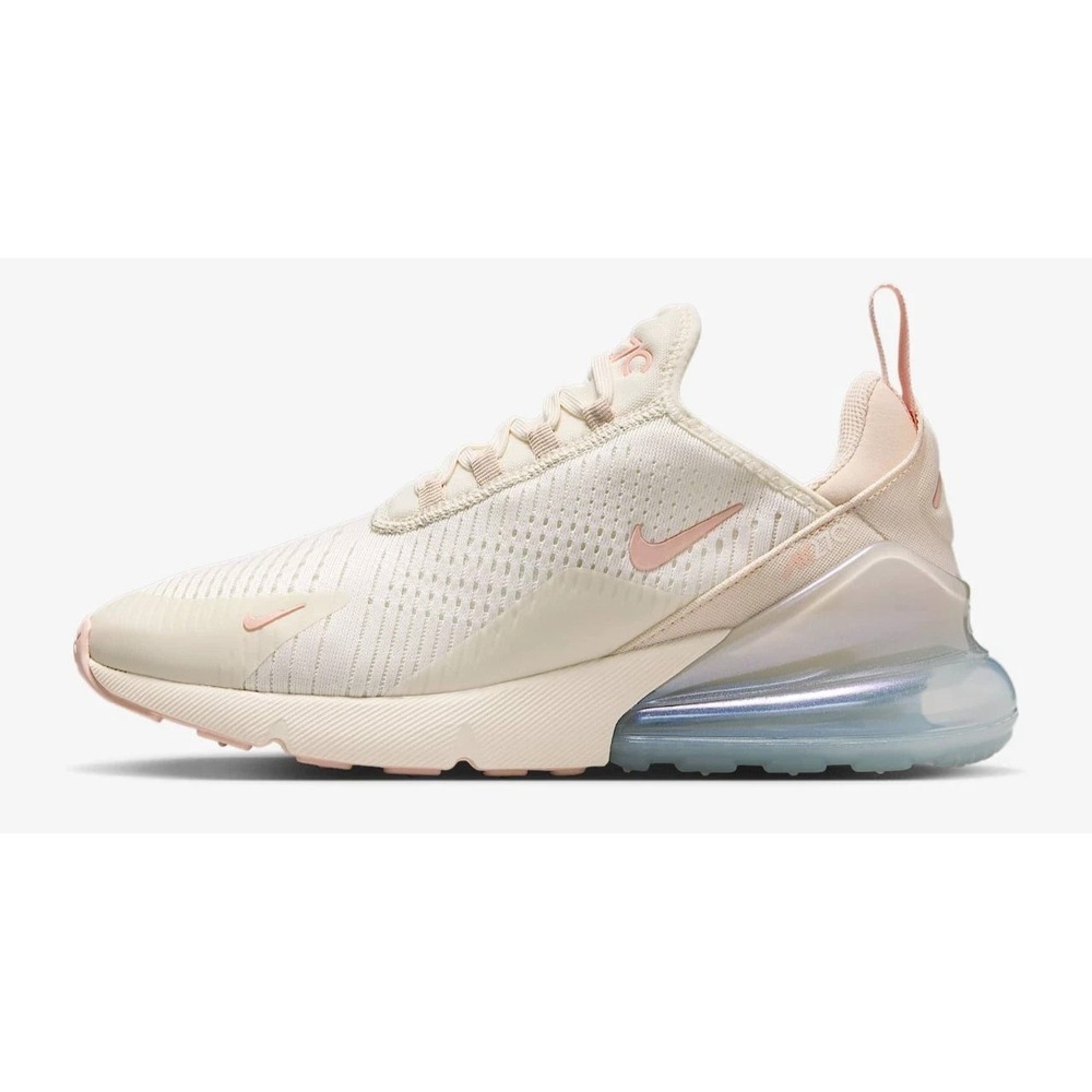 Nike Air Max 270 Women's Size 5 Soft Pearl Washed Coral IH5966-001 Running Shoes
